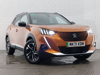2021 peugeot 2008 suv e gt