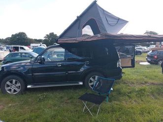 mitsubishi pajero overlander camper