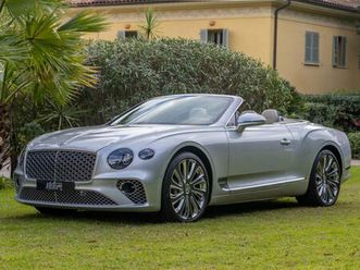 bentley continental gtc mulliner v8