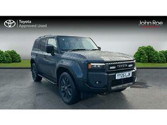 toyota land cruiser invincible suv's 2.8d invincible auto 4wd euro 6 (start/stop) 5dr (lwb)