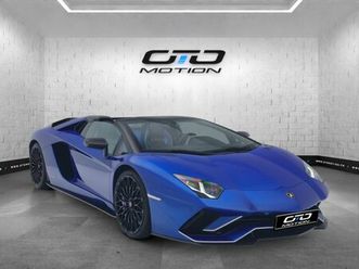 lamborghini aventador s roadster 6.5 v12 740