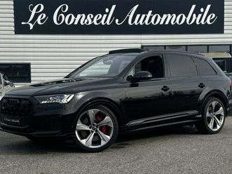 audi sq7 4.0 v8 tdi 435ch clean diesel quattro tiptronic 7 places