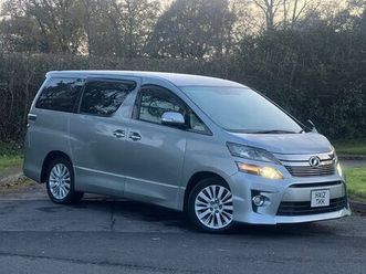 2012 toyota vellfire