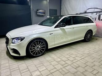 mercedes-amg e 43 t 4matic 9g-tronic //sport kipufogó//panorámatető//4x ülésfűtés//ambient szellőzők//swarovski/
