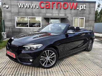 bmw série 2 218 d cabrio line sport