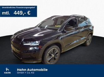 skoda karoq 1.5tsi dsg sportline led ahk cam acc sitzh