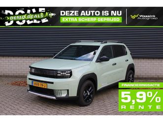 fiat grande panda icon hybrid 100pk edct6 i automaat i pack style i lichtmetalen velgen i apple carplay/android auto i parkeersensoren