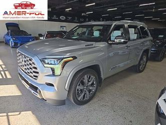 toyota sequoia capstone 2025 3.4l 3.4 benzyna 437km