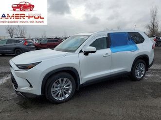 toyota grand highlander xle 2024 2.4l 2.4 benzyna 265km