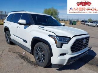 toyota sequoia platinum 2023 3.4l 3.4 hybryda 437km