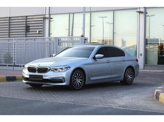 bmw 540i luxury line – model 2019 premium executive sedan | powerful & elegant