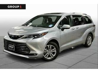 used 2024 toyota sienna platinum