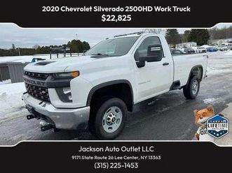 2020 chevrolet silverado 2500 hd regular cab - financing available!