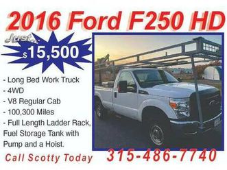 ford f-250 super duty 4wd – racks, fuel cell & hoist