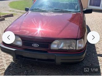 liebhaberfahrzeug ford sierra bj.1990 h - zulassung