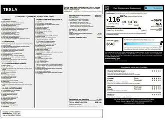 used 2019 tesla model 3 long range