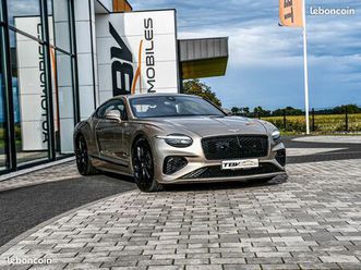bentley continental gt speed first edition ultra performance 4.0 tfsi v8 bi turbo phev 782 ch ceramique virtual soft close vision nocturne