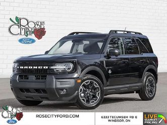 2025 ford bronco sport outer banks