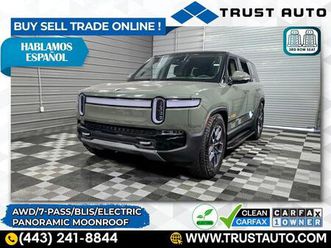 used 2024 rivian r1s launch edition awd electric 7-passanger luxury suv