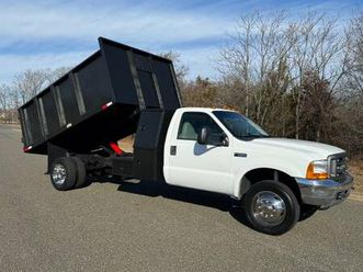 2000 ford f550 7.3l diesel l-pack landscape dump body