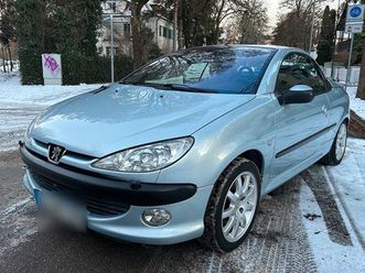 peugeot 206cc tüv 05/26 8 reifen sitzheizung