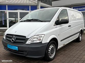 mercedes-benz vito long fourgon 113 cdi 136ch 3 places climatisation régulateur gps 8x roues attelage