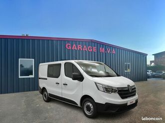 renault trafic van l1h1 cabine approfondie 6 places advance + caméra 3t blue dci 130 - leasing