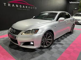 lexus is-f v8 5.0 a / origine france / entretien complet toyota