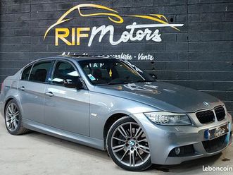 bmw e90 330i ii lci pack m 3.0l essence 272 ch bva 6 cylindres atmo edition sport luxe automatique de 2011 - 2nd main - propulsion - full option - volant m perf