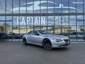 bmw serie 6 630i coupé pack luxe coupe e63 630i phase 1 - garantie 12 mois