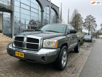 dodge dodge dakota aut,dubbel cabine ,leerbenzine,nw apk — bestelauto's — marktplaats