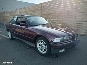 bmw 320i e36 coupé - cordobarot metallic - toit ouvrant - révisée & garantie 12 mois