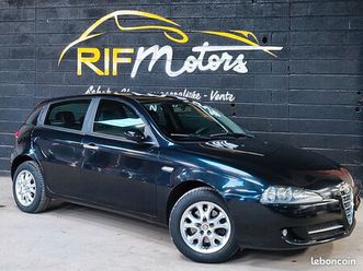alfa romeo 147 ii 1.6l twin spark essence 120 ch edition distinctive de 2007 - interieur cuir - climatisation - radar de recul - regulateur de vitesse - 58 000 