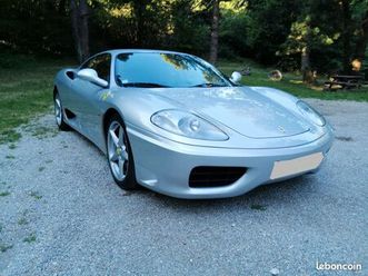 tres belle ferrari 360 modena argento 400ch