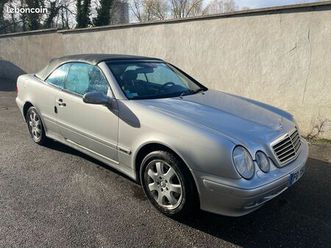 mercedes clk 320 cabriolet avandgarde