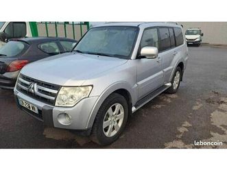 mitsubishi pajero iii (2) 3.2 di-d instyle bva 5p - 7places- problème moteur -