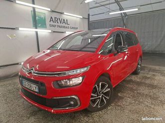 citroën c4 grand spacetourer hdi 130 ch eat8 shine 7 places