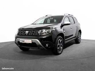 dacia duster 1.2 tce 125 cv 4x2 type prestige camera 360 gps feux auto sieges chauffants jantes alu 17″ 1ere main