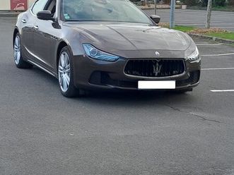 maserati ghibli 3.0 v6 275ch granlusso