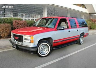 gmc suburban sle v8 5.7 l 9 places etat concours