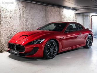maserati granturismo mc stradale centennial – rosso magma ultra rare - 18000km