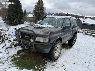 opel frontera 4x4 off-road – essence – boîte manuelle – ct ok – 149 000 km