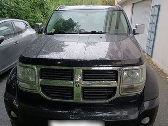 dodge nitro crd sxt noir