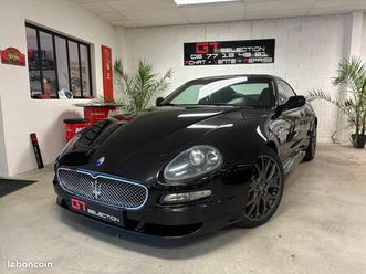 maserati gransport coupé v8 4.2 400ch boite f1 (pack carbone/échappement titane/jantes victory)