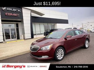 used 2015 buick lacrosse leather