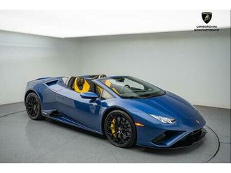 used 2023 lamborghini huracan evo spyder rwd