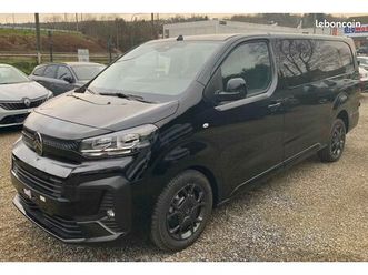 citroen jumpy fourgon cabine approfondie facelift xl 2.0 bluehdi 180 eat8 confort 5 places