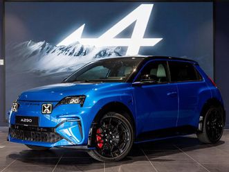 alpine a290 gts 52 kwh pack driving | pack safety | devialet | telematric | leer | verwacht. dec