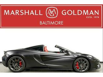 used 2018 mclaren 570s spider -full matte paint protection film, alcantara interior