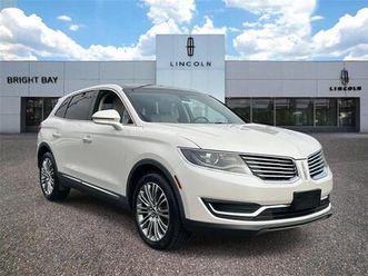 used 2018 lincoln mkx reserve